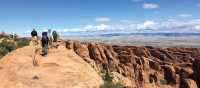 Open scenery across Arches National Park | Jake Hutchins