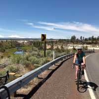 Miles of smiles with Cascade Range views