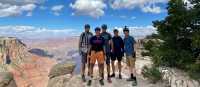 Epic views along the route at Grand Canyon National Park
