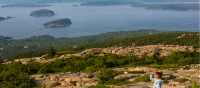 View from the top of Cadillac Mountain in Acadia National Park, Maine | ©VisittheUSA.com