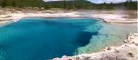 Yellowstone’s colorful hot springs
