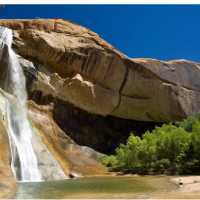 Lower Calf Creek Falls in Escalante National Monument