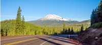 The road to Mount Bachelor